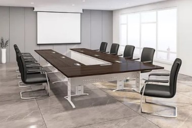 Conference Table – Premium Conference Room Table for Office Meetings, Large Spacious Top, Strong Stable Base, Modern Professional Design, Suitable for Boardroom, Training Room and Team Discussions